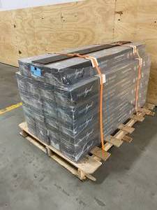 lot 5 image: HOME LEGEND Lot of 23 Cases of-  Wire Brushed Oak Coffee 38 in. Thick x 5 in. Wide x Varying Length Click Lock Hardwood Flooring (19.686 sq. ft.  case)