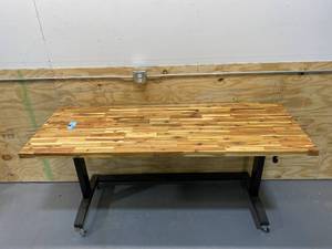 lot 16 image: Butcher Block Countertop