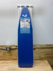 lot 71 image: WHITMOR White Metal Mesh Top and T-Leg Ironing Board