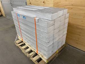 lot 4 image: HOME DECORATORS COLLECTION Lot of 35 Cases of-  Smokewood Fusion 12 mm Thick x 6-116 in. Wide x 50-23 in. Length Laminate Flooring (17.07 sq. ft.  case)