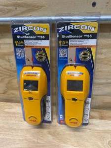 lot 88 image: ZIRCON Lot of 2-  StudSensor HD55 Stud Finders