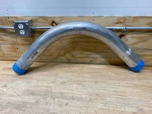 lot 94 image: WHEATLAND TUBE 3 ELBOW RIGID ALUM 90 DEG STD RAD