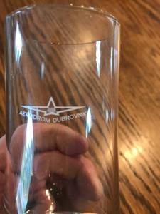 Vintage Collectible Aerodrom Dubrovnik 2dl over .97 Cocktail Glass&nbsp You Got Me On This One...