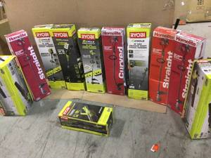 Lot of 11 Outdoor Trimmers Customer Returns See Pictures