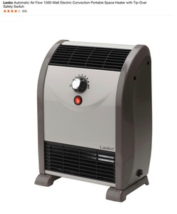 lot 7 image: ASSORTED LASKO SPACE HEATERS. VARIOUS CONDITIONS SEE PICTURES