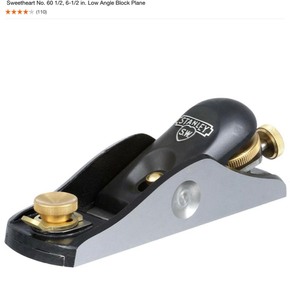lot 40 image: SWEETHEART NO. 60 12, 6-12 IN. LOW ANGLE BLOCK PLANE. SEE PICTURES