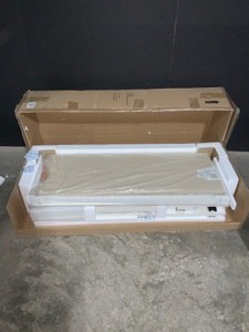 lot 67 image: HOME DECORATORS COLLECTION SHELTON STORAGE POLAR WHITE BERCH. SEE PICTURES