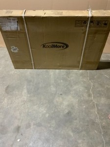 lot 25 image: KOOLMORE 48 IN. STAINLESS STEEL COMMERCIAL KITCHEN UTILITY TABLE WITH UNDERSHELF. SEE PICTURES