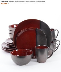 lot 57 image: ASSORTED 16PC DISHWARE SETS. SEE PICTURES