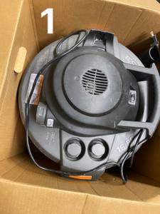 6 Items of RIDGID Vacuum with Filter, Dust Bag