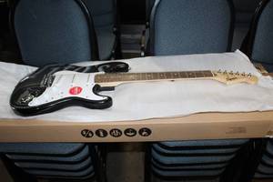 lot 105 image: Fender Squire Stratocaster Electric Guitar 6-string