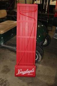lot 111 image: Leinenkugels Sled Red 60Lx16Wx8H