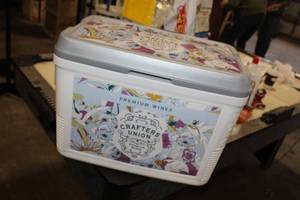 lot 127 image: Crafters Union Plastic Chest Cooler 23Lx14Wx16H