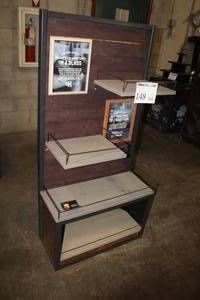lot 148 image: Basil Hayden Display 4-tier 28Wx13-12Dx58H