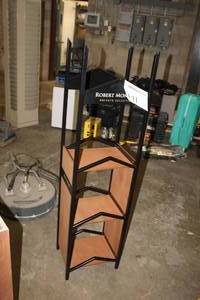 lot 141 image: Robert Mondavi Bourbon Barrel Rack