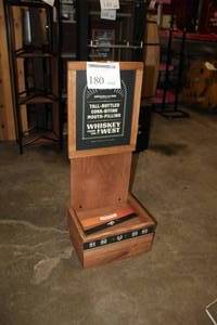 lot 180 image: High West Display 14Wx11Dx34-12H