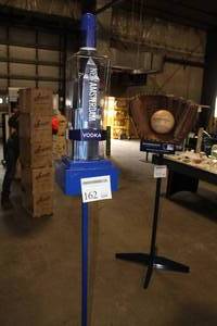 lot 162 image: New Amsterdam Vodka Bottle Display Stand 10Wx10Dx80H