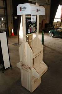 lot 171 image: Ketel One Market Display 2-shelf 15Wx13-12Dx73-12H