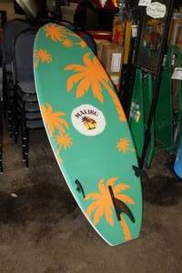 lot 195 image: Malibu Rum Adult Paddleboard Display 84Lx28W