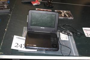 lot 247 image: Philips Portable DVD Player