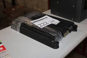 lot 222 image: Alpine Car Amplifier MRP-M1000