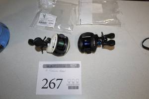 lot 267 image: Lot of (2) Fishing Reels  with Speed Spool Tournament SK, Speed Spool Laser AH