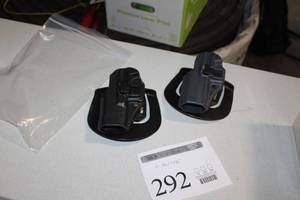 lot 292 image: Lot of (2) Gun Holsters