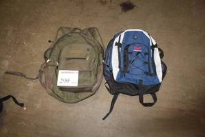 lot 299 image: Lot of (2) Backpacks