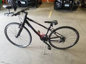 lot 730 image: Alight Liv Womens 20 18-speed Trail Bike with 15 BlackPurple-Pink Checkers Frame