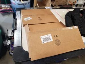 lot 324 image: Lot of (12) Impact Products The Z Mat Urinal Mats Black (in 2 cases)
