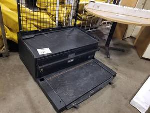 lot 347 image: D&R Electronics Truckstor Electronics Storage Cabinet  with Partition, Single Drawer, Subframe Electronics Sub Panel Mount 933-0092A