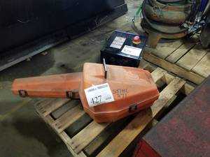 lot 427 image: Husqvarna Plastic Chain Saw Case