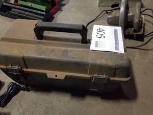 lot 405 image: Plastic Tool Box with Caddy