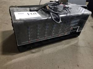 lot 404 image: CGM Electronics Six Channel Powered Mixer CGM16150