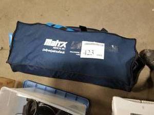 lot 423 image: Med Spec Prosplints Carry Duffel  with Ten Splints - Combo (x2 child, adult univ), Full Arm (x3 child, small, large), WristForearm (x2 child, adult univ), Full Leg (x3 child, small, large)