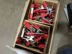 lot 368 image: Anvil 1 Metal Spring Clamp (in 2 boxes)