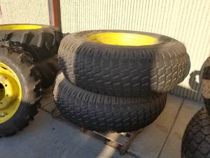 lot 25A image: Lot of (2) Goodyear SFT105 16.9-30 Tubeless Tire with Wheel
