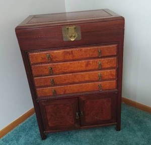 lot 145 image: Flatware Storage Cabinet