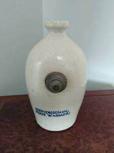 lot 147 image: Stoneware Henderson Foot Warmer