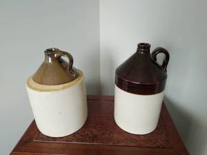 lot 180 image: Two Ceramic Earth ware Jugs