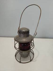 lot 271 image: Adlake Kero Railroad  Red Lantern