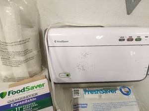 lot 40 image: Food Saver with Bags