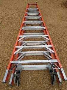 lot 406 image: Werner 14 Foot Ladder