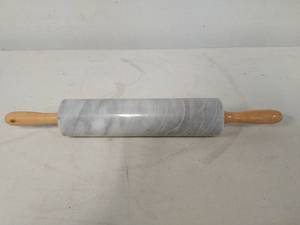 lot 41 image: Marble Rolling Pin
