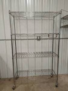 lot 83 image: Metal Cart on Casters