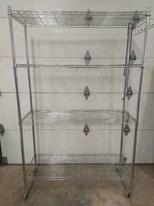 lot 85 image: Metal Cart on Casters