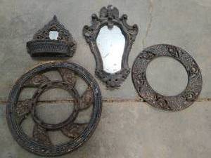lot 89 image: Collection of Old Cast Iron Dcor
