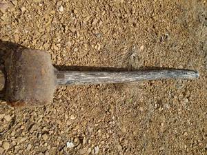 lot 332 image: Old Sledge Hammer Mallet
