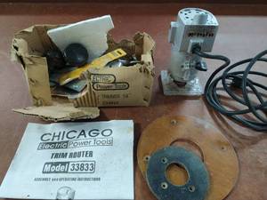 lot 340 image: Chicago Electric Router