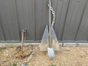 lot 382 image: Two Boat Anchors